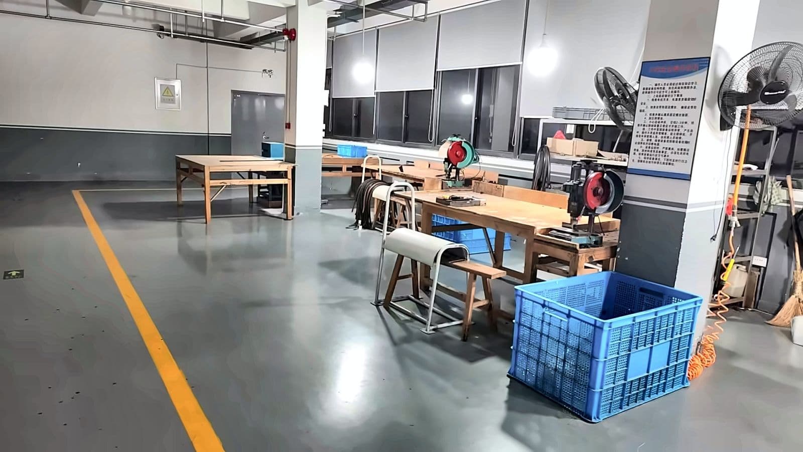 Benches and punch presses