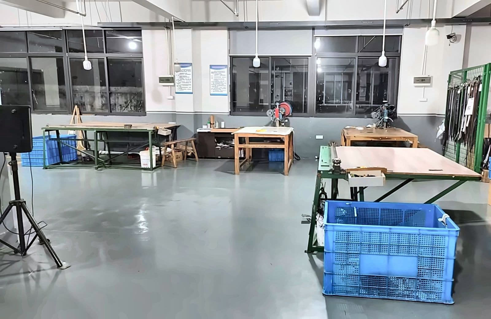 Cutting and punching area