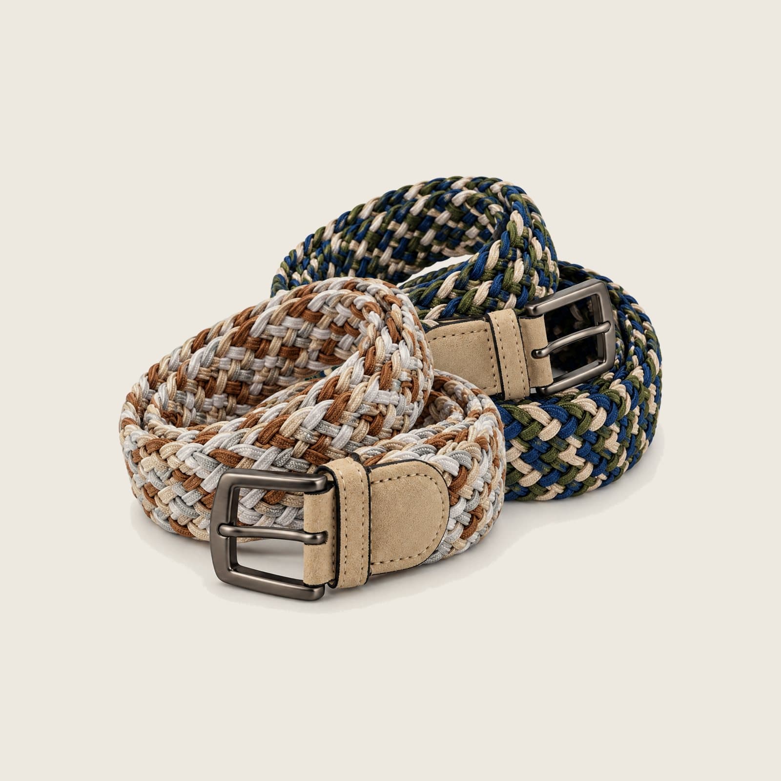 Golf braided belt
