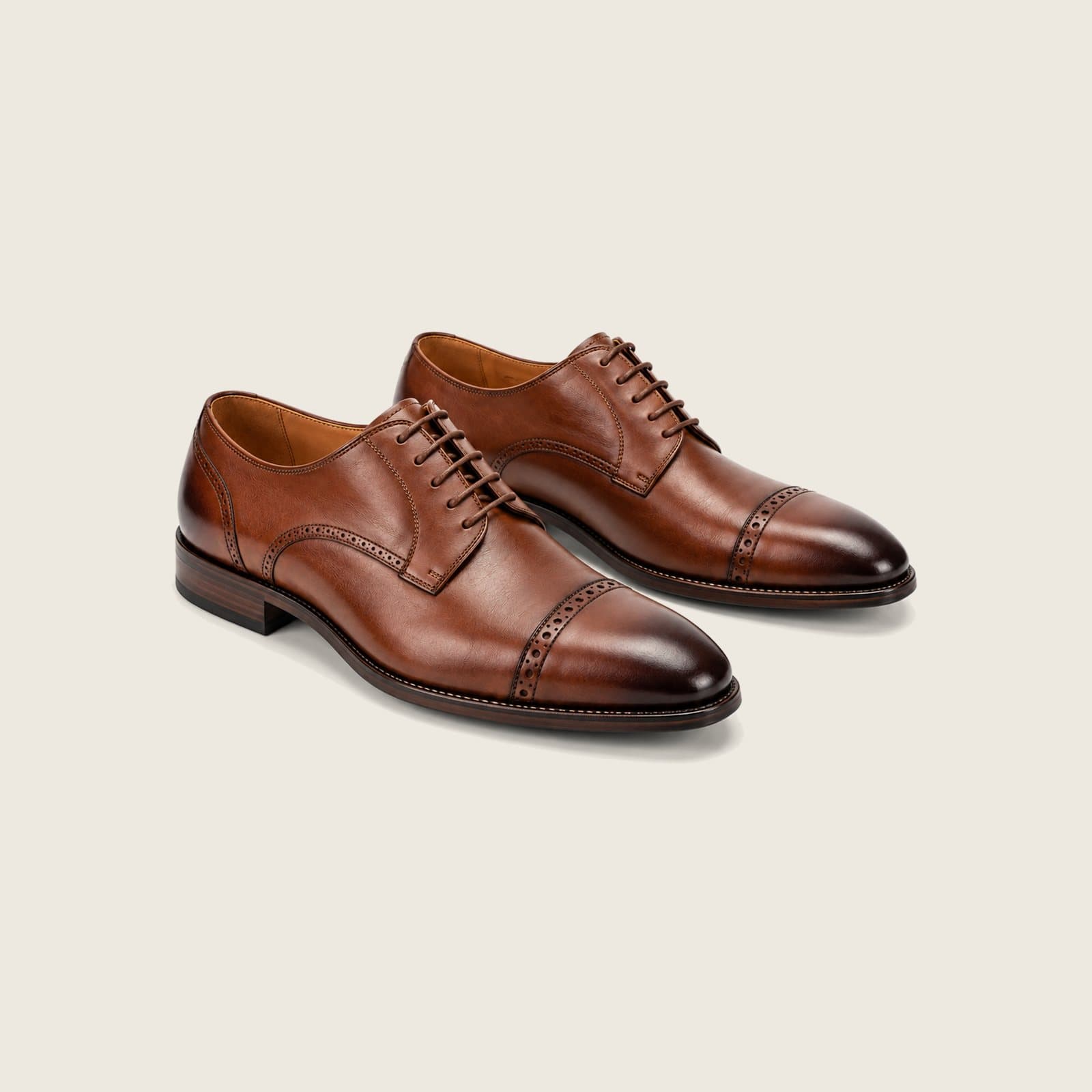 Men's leather shoes